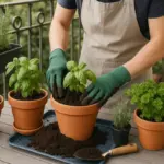 Coltivazione delle erbe aromatiche su balcone: perché il terriccio giusto fa la differenza