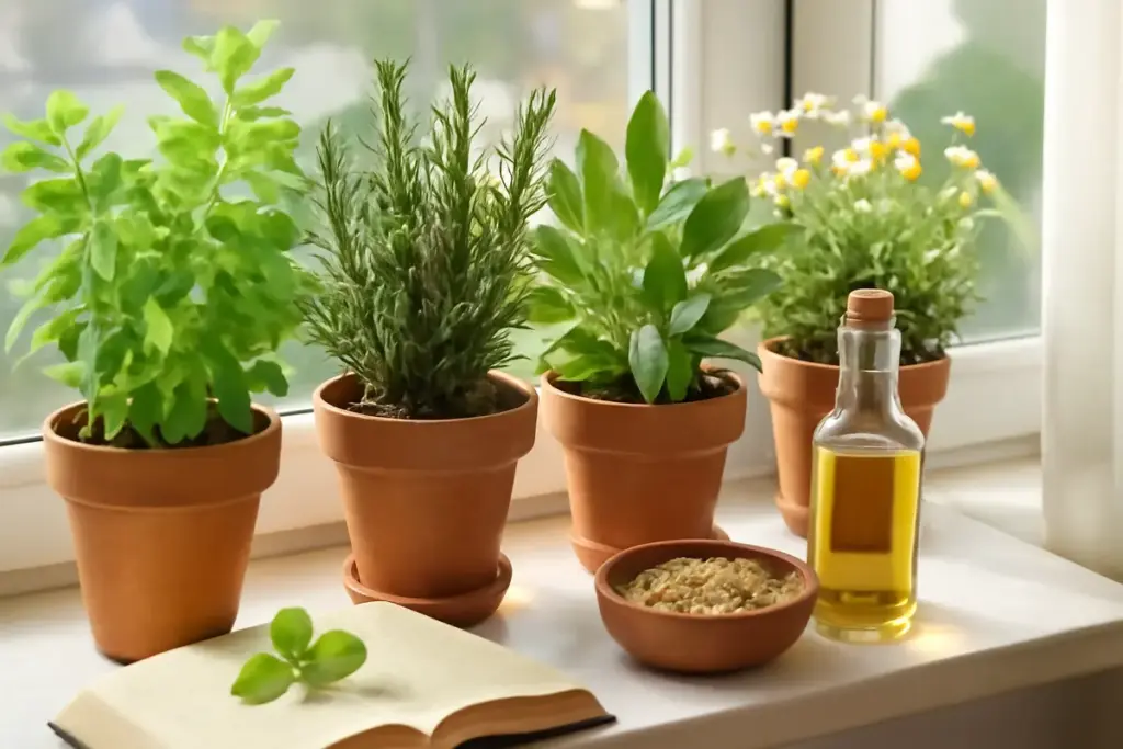 Piante medicinali da coltivare sul davanzale: i benefici che puoi sfruttare ogni giorno