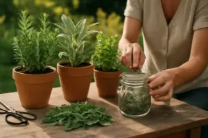 Coltivazione delle piante officinali in vaso: il trucco per conservare tutto il loro aroma
