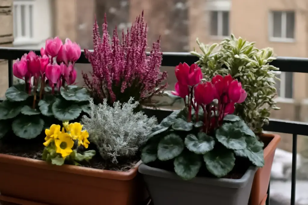 Piante perenni da balcone resistenti al freddo: quali scegliere per avere colori anche in inverno