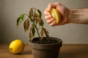Quali rischi comporta l’uso eccessivo di succo di limone sulle piante? L’errore che può bloccare la crescita