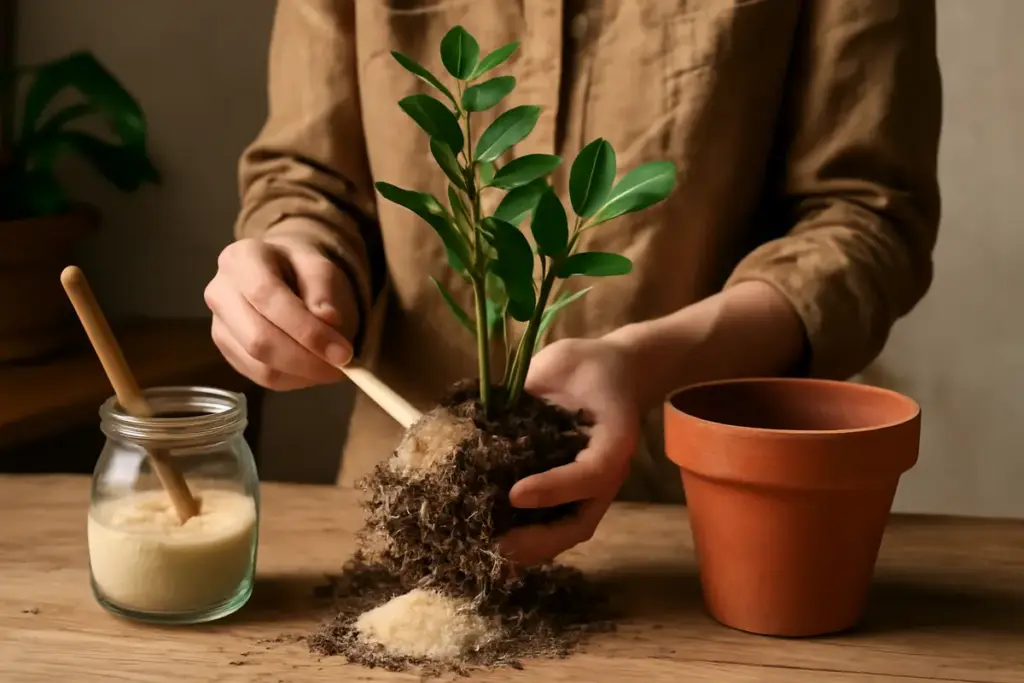Come rinforzare le radici delle piante con rimedi naturali? L’accorgimento che evita marciumi e cadute