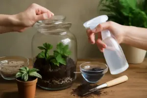 Terrarium fai da te per le piante facili: il dettaglio dimenticato che preserva l’umidità