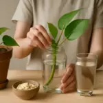Puoi rigenerare una pianta con solo acqua e ingredienti naturali? Il caso di successo che puoi replicare facilmente