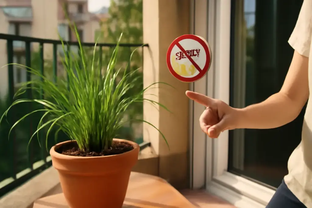 Coltivazione della citronella su balcone: perché funziona davvero contro le zanzare senza chimica