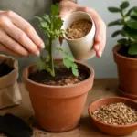 Concimazione biologica delle piante in vaso: il materiale naturale che rinforza il terriccio senza rischi