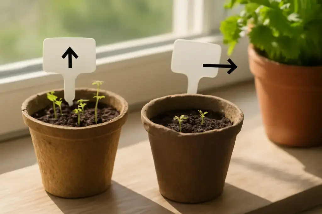 Semina facile delle piante aromatiche: la differenza tra luce diretta e indiretta che pochi sanno