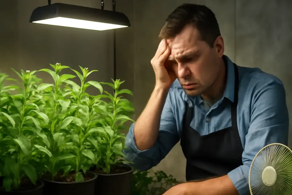 Coltivazione indoor della stevia: l’errore che compromette il sapore dolce delle foglie