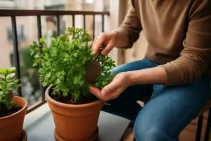 Coltivare il prezzemolo in balcone: il passaggio nascosto che lo rende più aromatico
