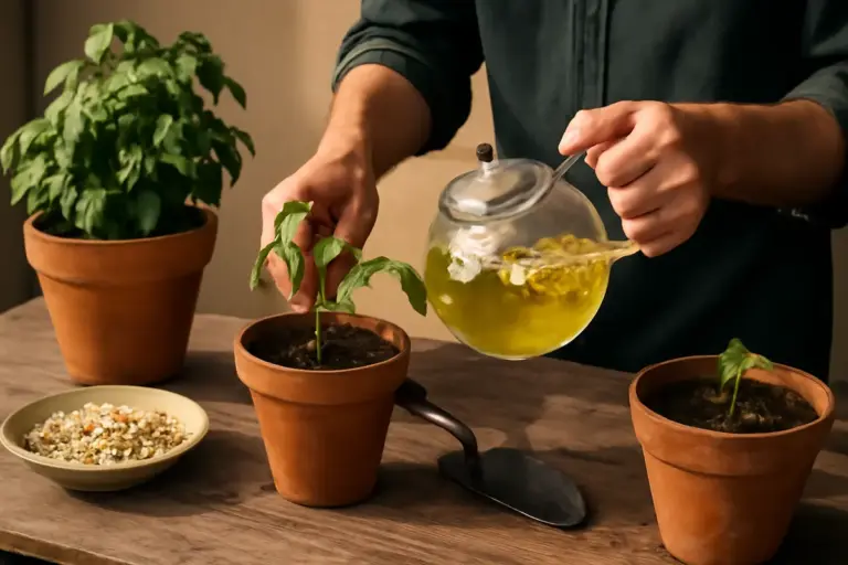 Infuso di camomilla per piante deboli: il motivo per cui molti coltivatori lo usano ogni mese