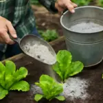 Cenere di camino per orto e giardino: il dosaggio giusto che nutre senza rischi