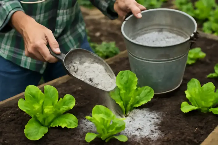 Cenere di camino per orto e giardino: il dosaggio giusto che nutre senza rischi