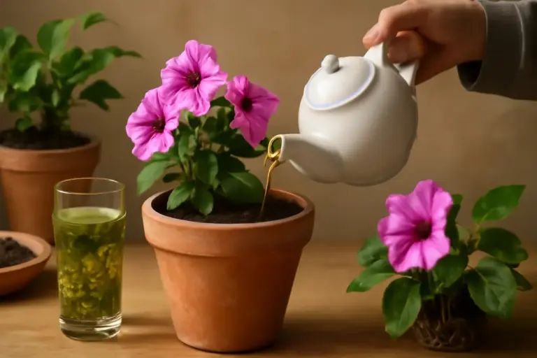 Come migliorare la salute delle piante con il tè verde? Il beneficio inaspettato per radici e fioriture
