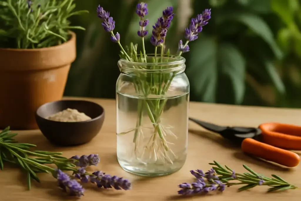 Propagazione della lavanda in acqua: i trucchi naturali che aumentano le radici sane in pochi giorni