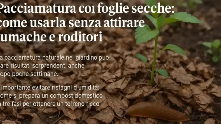 Foglie secche sotto una siepe: perché possono diventare rifugio per piccoli organismi del giardino